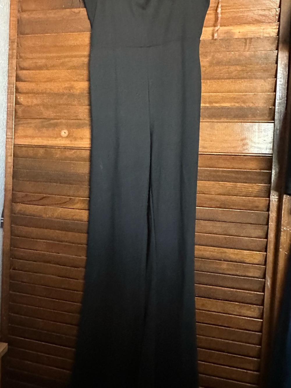 No Boundaries Black Wide-Leg Sleeveless Jumpsuit